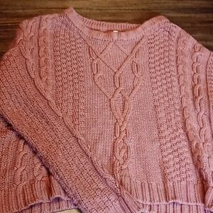 Pink sweater